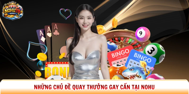 Những chủ đề quay thưởng gay cấn tại Nohu