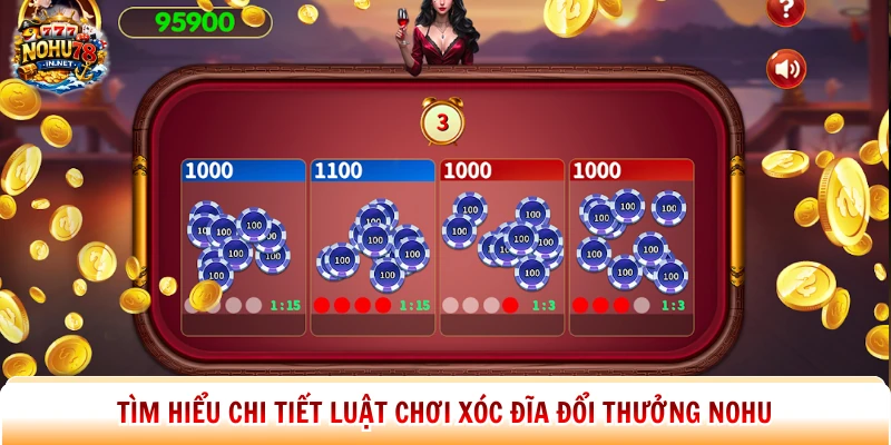 Tìm hiểu chi tiết luật chơi Xóc Đĩa đổi thưởng Nohu